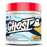 GHOST Hydration, Lemon Crush, 40 Serv, Electrolyte Powder - Drink Mix Supplement with Magnesium, Potassium, Calcium, Vitamin C & Taurine for Energy & Endurance - Vegan, Free of Soy, Sugar & Gluten