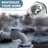 Manumarine Outdoor Faucet Covers for Winter, Foam Spigot Covers Winter Insulated for Freeze Protection (4pcs)