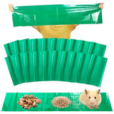 Qualirey Sticky 47 Inch Ultra Large Mouse Trap Mouse Glue Traps Sticky Rat Trap That Work for Trapping Rats Roaches Rodents Heavy Duty Pre Baited Mats Indoor Outdoor Catch Pest Trap (Green,20 Pcs)