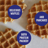 Protein Pancake Mix & Protein Waffle Mix by Phoros Nutrition, 30g of Protein, Low Carb, High Protein, Keto-Friendly, Whey Protein, Whole Grain Oats, Whole Wheat Pancakes, Just Add Water (Buttermilk)