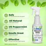 Mighty Mint 16 oz Peppermint Oil Insect & Pest Spray - for Spiders, Ants, and More