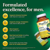MegaFood Men's One Daily - Multivitamin for Men with Zinc, Selenium, Vitamin B12, Vitamin B6, Vitamin D & Real Food - Immune Support Supplement - Muscle and Bone Health - Vegetarian - 60 Tabs