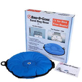 Bird B Gone - Weighted Sand Bag Base (6.5 lbs) - Stabilizer for Bird Spider 360 & Repeller 360 Deterrents - Weatherproof Blue Canvas - for Boats and Docks - Portable - Installation Hardware Included