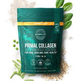 Primal Harvest Collagen Powder for Women or Men Primal Collagen Peptides Powder Type I & III, 10 Oz Collagen Protein Powder for Hair, Skin, Nails (Unflavored, Single)