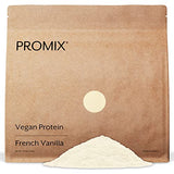 Promix Plant-Based Vegan Protein Powder, Vanilla - 2.5lb Bulk - Pea Protein & Vitamin B-12 - ­Post Workout Fitness & Nutrition Shakes, Smoothies, Baking & Cooking Recipes - Gluten-Free