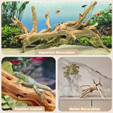 WDEFUN Driftwood for Aquarium Decor Natural Spider Wood Branches for Fish Tank Decorations 4-8 inch Pack of 7