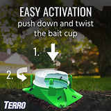 TERRO T1804SR Outdoor Ready-to-Use Liquid Ant Bait Killer and Trap - Kills Common Household Ants - 8 Bait Stations