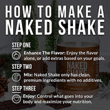 NAKED nutrition Naked Shake - Hot Cocoa Protein Shake - Plant Based Protein Powder with Mct Oil - Gluten-Free, Soy-Free, No Gmos Or Artificial Sweeteners - 30 Servings