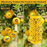 Jahy2Tech 2 PCS Wasp Trap,Carpenter Bee Trap,Wasp Traps Outdoor Hanging,Yellow Jacket Trap Wasp Killer Catcher,Wasp Deterrent Outdoor Sticky Bug Board Reusable Bee Catcher Wasp Repellent