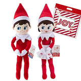 The Elf on the Shelf 12" Plushee Pal® Snuggler Elf Light Girl & Boy with Exclusive Joy Bag