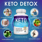 Toplux Keto Detox Pills Advanced Cleansing Extract – 1532 Mg Natural Acai Colon Cleanser Formula Using Ketosis & Ketogenic Diet, Flush Toxins & Excess Waste, for Men Women, 60 Capsules, Supplement