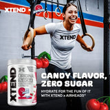 XTEND Original BCAA Powder Airheads Candy Flavor, 7g BCAA and 2.5g L-Glutamine, Sugar Free Post Workout Muscle Recovery Drink with Amino Acids for Men & Women, 30 Servings