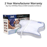 Contour CPAPMax Pillow 2.0 w/Navy Pillowcase