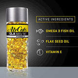 Ab Cuts CLA Belly Fat Formula - 80 Easy-to-Swallow Softgels - Omega 3 Fish Oil, Flaxseed Oil and Vitamin E - Helps Increase Antioxidant Supply and Healthy Body Composition