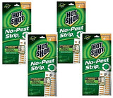 Hot Shot HG-5580 No Pest Strip Unscented Hanging Vapor Insect Repellent; Kills Both Flying and Crawling Pests; Perfect Protection for Garages, Attics, Basements, Campers; (Pack of 4)