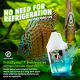 Fritz Aquatics FritzZyme 7 Live Nitrifying Bacteria Naturally Removes Amonia & Nitrite for Freshwater Fish (1-Gallon)