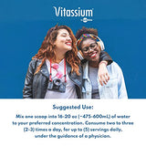 Vitassium DrinkMix - Ready-to-Mix Electrolyte Powder for POTS Syndrome Support (500mg Sodium & 100mg Potassium) - Vegan, Gluten & Allergen Free - Pink Lemonade - 35 Servings per Tub