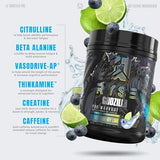 Ryse Noel Deyzel x Godzilla Pre Workout | Intense Pumps, Energy, & Focus | Citrulline & Beta Alanine | 400mg Total Caffeine | 40 Servings (Monsterberry Lime)