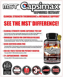 MST Capsimax Supplement 100mg V Capsules, 60 Servings Clinically Dosed Weight Management, Thermogenic, Appetite Control, Calorie Burning, Metabolic Health, Stimulant Free. BSCG Certified