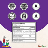 NuBest Tall - Powerful Formula for Strong Bones, Immunity & Healthy Development with Calcium, Collagen & Herbs - for Children (5+) & Teens Who Don’t Drink Milk Daily - 2 Pack | 2 Months Supply