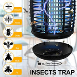 Bug Zapper for Indoor and Outdoor, 4200V Electric Mosquito Zapper, High Powered Waterproof Fly Zappers Mosquito Traps Outdoor, Fly Control for Home, Kitchen, Backyard, Camping