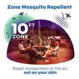 Thermacell Mosquito Repellent Radius Zone, Gen 2.0, Rechargeable; Includes 12-Hour Mosquito Repellent Refill; No Candle or Flame, Easy to Use & Long Lasting; Bug Spray Alternative