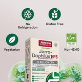 Jarrow Formulas Jarro-Dophilus EPS Gut Restore Probiotics 25 Billion CFU With 8 Clinically-Studied Strains, Dietary Supplement for Intestinal and Immune Support, 60 Veggie Capsules, 60 Day Supply