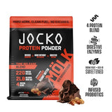 Jocko Mölk Whey Protein Powder (Chocolate Peanut Butter) - Keto, Probiotics, Grass Fed, Digestive Enzymes, Amino Acids, Monk Fruit Blend - Supports Muscle Recovery & Growth - 31 Servings (New 2lb Bag)