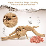 WDEFUN Driftwood for Aquarium Decor Natural Spider Wood Branches for Fish Tank Decorations 4-8 inch Pack of 7