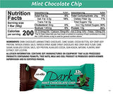 NuGo Dark Variety - Mint Chocolate Chip 12 Bars & Chocolate Chocolate Chip 12 Bars, Vegan, 200 Calorie, Gluten Free, 24 Count