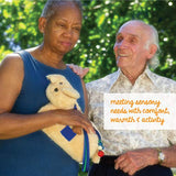 Twiddle Muff - Premium Dementia Activities for Seniors - Comforting Alzheimer’s Products for Elderly - Engaging Sensory Items for Adults and Kids (Pup)