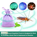 10 Pack Roach Repellent for Home, Natural Ingredients Roach Repellent Indoor Safe for Children and Pets, Environmentally Friendly Pest Control Pouches Provide Long-Lasting Protection