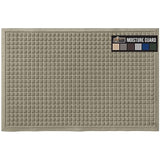 Gorilla Grip Ultra Absorbent Moisture Guard Doormat, Absorbs Up to 1.7 Cups of Water, Stain and Fade Resistant, Spiked Rubber Backing, All Weather Mats Capture Dirt, Indoor Outdoor, 29x17, Beige