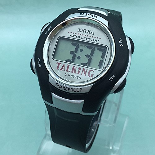 Spanish Language Unisex Talking Watch for The Blind and Elderly