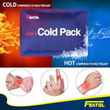 FEATOL Wrist Brace Carpal Tunnel, Night Support Brace with Wrist Splint, Adjustable Straps, Hot/Ice Pack, Hand Brace for Women and Men, Right Hand, Small/Medium, Tendinitis, Arthritis, Pain Relief