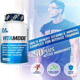 EVL Advanced Daily Multivitamin for Men - Men's Multivitamin with Essential Minerals Phytonutrient Complex and VitaMode Active Mens Vitamins for Energy with Lycopene for Muscle Bone and Immune Support