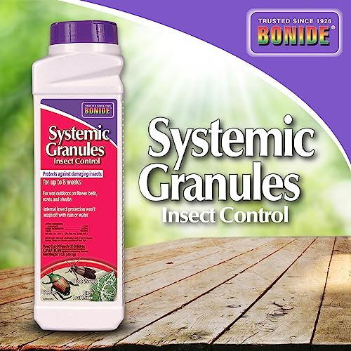 Bonide Systemic Insect Control, 1 lb. Ready-to-Use Granules for Long Lasting Insect Control in Lawn and Garden