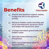 DrTim’s Aquatics Reef  Waste-Away – Natural Fish Tank & Aquarium Waste Management Solution for Dissolving & Cleaning Organic Sludge & Waste - 16 oz. - Treats 480 gal.