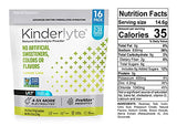 Kinderlyte Electrolyte Powder, Advanced Hydration, Easy Open Packets, Supplement Drink Mix (Lemon Lime, 16 Count)