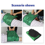 Elderly Bed Care Equipment Patient Turn Over Auxiliary Belt Lift Bedsore Turn Over Shift Belt Movement Position Pad (Green)