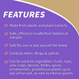 Bonide Mite-X Insecticide and Miticide, 32 oz Ready-to-Use Spray Botanical Extracts Control Mites, Thrips and Aphids in Garden