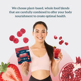 Organifi GO Packs - Red Juice Organic Superfood Powder Drink for Natural Energy Support - 14 Travel Servings - Only 2 grams of Sugar per Serving - Vegan, Keto Friendly - No GMOs, Gluten, Dairy or Soy