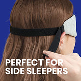 Manta Ultra-Lightweight Blackout Eye Mask - Slim Comfort Design - Zero Eye Pressure - Infinitely Adjustable Eye Cups - Perfect for Side Sleepers