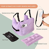 MOYOAMA Post Mastectomy Pillow - Post Surgery Pillow for Car, Breast Reduction & Augmentation Patients, Breast Pillow After Heart Surgery Pillow, Mastectomy Recovery Must Haves, Post Surgery Gift