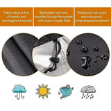 Wheelchair Cover,Electric Wheelchair Cover,Wheelchair Cover for Storage,Heavy Duty Waterproof&Dustproof Cover for wheelchair,Mobility Scooter,Prevent Rain Wind Dust Sun Uv, for indoor and outdoor