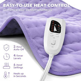 Heating Pad Gifts for Women, Mom - Heating Pad for Back Pain Relief, XL Electric Heating Pads for Period Cramps,Auto Shut Off & 6 Heat Settings - Gifts for Christmas,Birthday,Mothers Day,Valentine Day