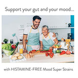 Probiotics - Mood Super Strains Probiotic - Naturally Supports Digestion & Mood - Histamine-Free Probiotics w/L Rhamnosus GG, Shelf Stable Probiotic Supplement, 60 Day Supply, Non-GMO, Vegan