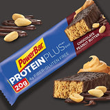 PowerBar Protein Plus Bar, Chocolate Peanut Butter, 2.12 Ounce (15 Count) (Packaging May Vary)