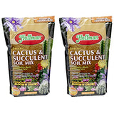 Hoffman 10410 Organic Cactus and Succulent Soil Mix, 10 Quarts, 2 Pack