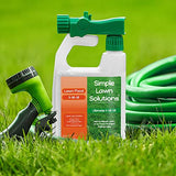 Ultimate 3-18-18 NPK- Lawn Food Quality Liquid Fertilizer- Easy to Use Concentrated Spray- Any Grass Type- Summer & Fall Nutrients- Simple Lawn Solutions - Turf Hardiness & Root Vigor (32 Ounce)